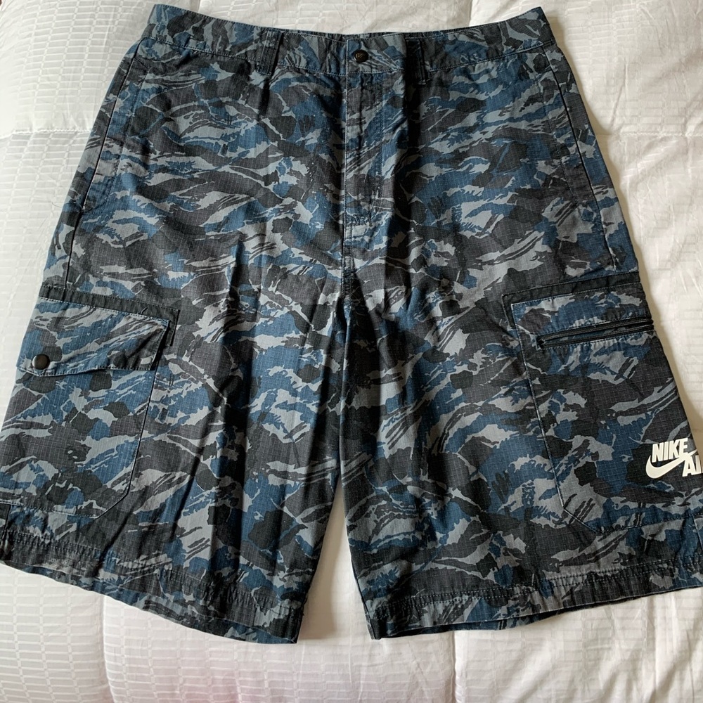 Nike blue Men Short